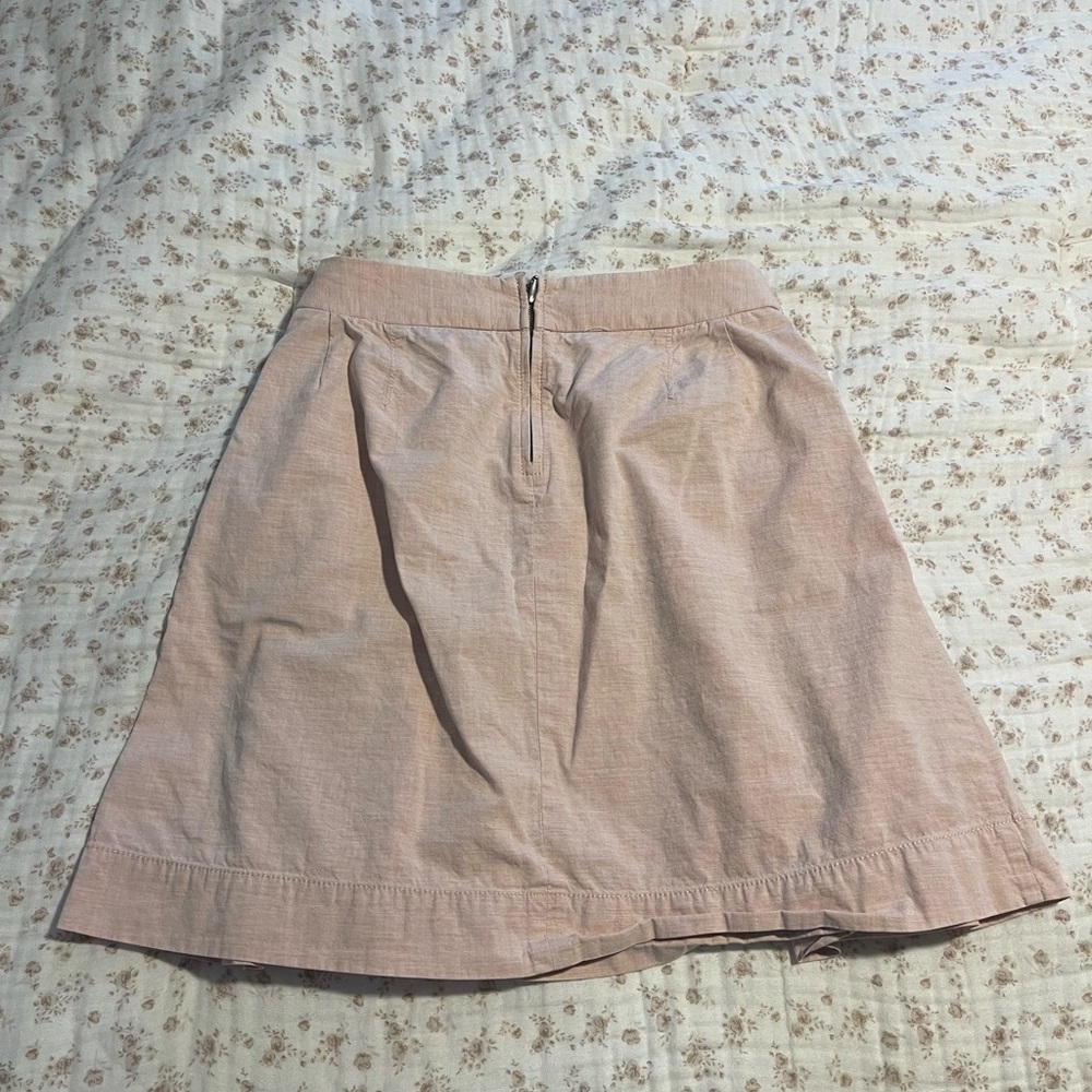 J. Crew Light Pink A-Line Skirt - Picture 3 of 6